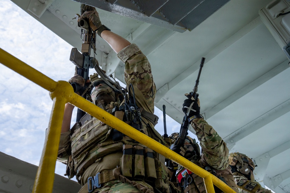 MSRT West and partner forces strengthen maritime interoperability during PANAMAX 2026, Exercise aboard Atlas