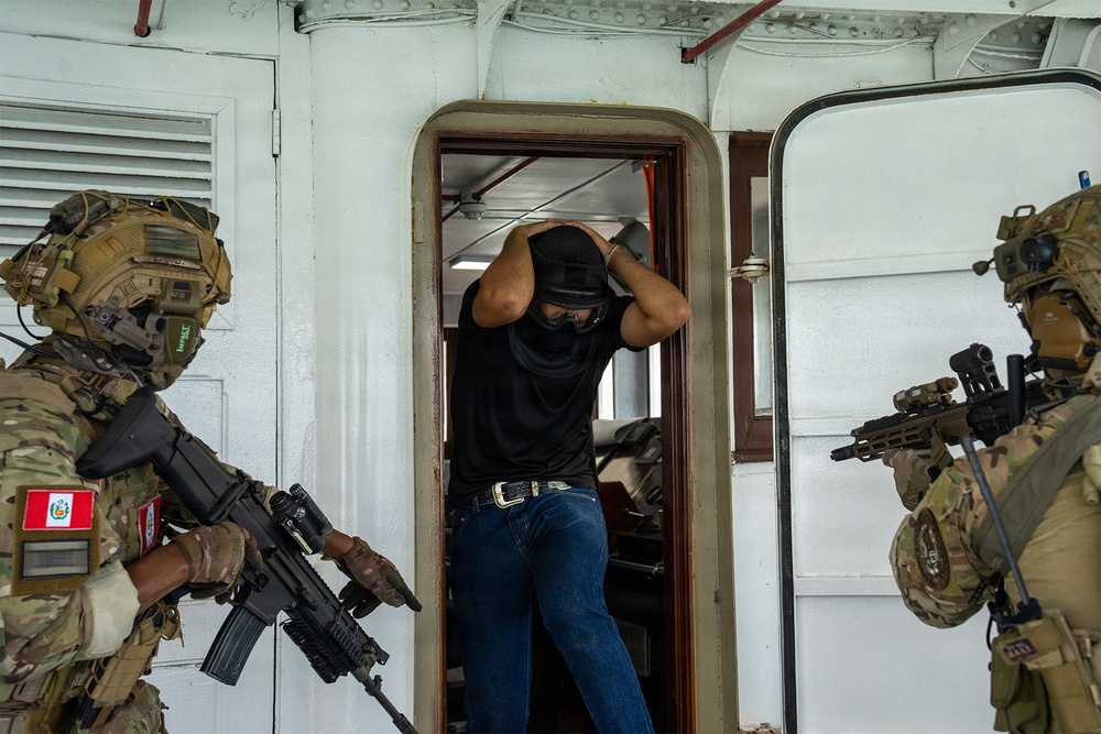 MSRT West and partner forces strengthen maritime interoperability during PANAMAX 2026, Exercise aboard Atlas