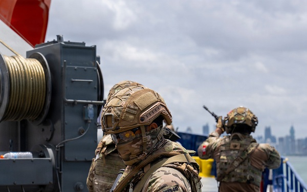 MSRT West and partner forces strengthen maritime interoperability during PANAMAX 2026, Exercise aboard Atlas