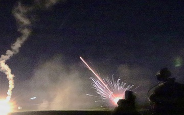 Charlie Company, 1st Battalion, 111th Infantry Regiment Tactical Illumination Training at JB MDL