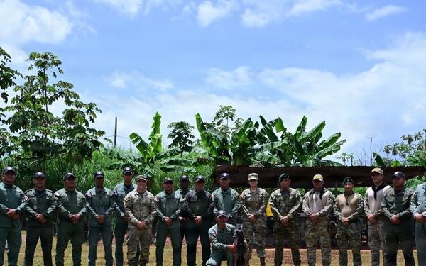 Joint Task Force-Bravo conducts military working dogs bilateral training with Panama’s Policía Nacional