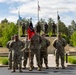 Soldiers Stand in Formation