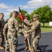 Brigade Commander Passes Guidon to Incoming Commander