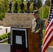 Incoming Commander Greets Audience