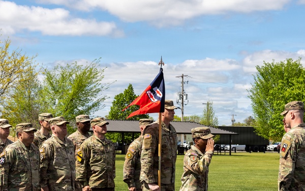 Incoming Commander Takes Charge of Formation