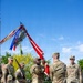 Incoming Commander Passes Guidon to CSM