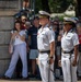 U.S. Naval Academy Plebe Parent Weekend kicks off with Noon Meal Formation