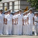 U.S. Naval Academy Plebe Parent Weekend kicks off with Noon Meal Formation
