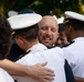 U.S. Naval Academy Plebe Parent Weekend kicks off with Noon Meal Formation