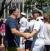 U.S. Naval Academy Plebe Parent Weekend kicks off with Noon Meal Formation