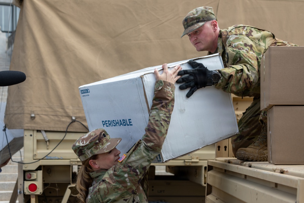 Utah National Guard Helps Deliver Care Packages to Deployed Families