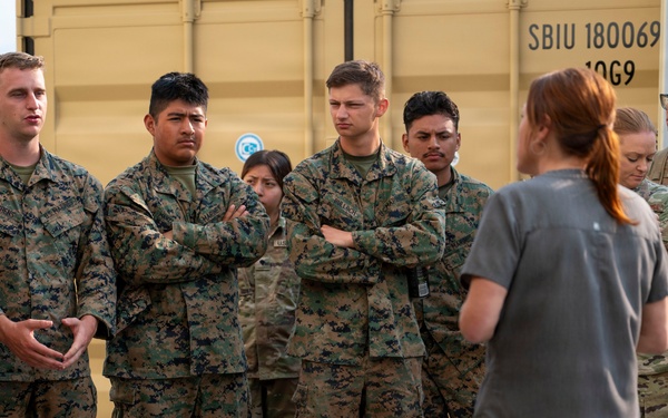 Joint service Northern Strike 26-2 participants train on expeditionary mortuary skillsets