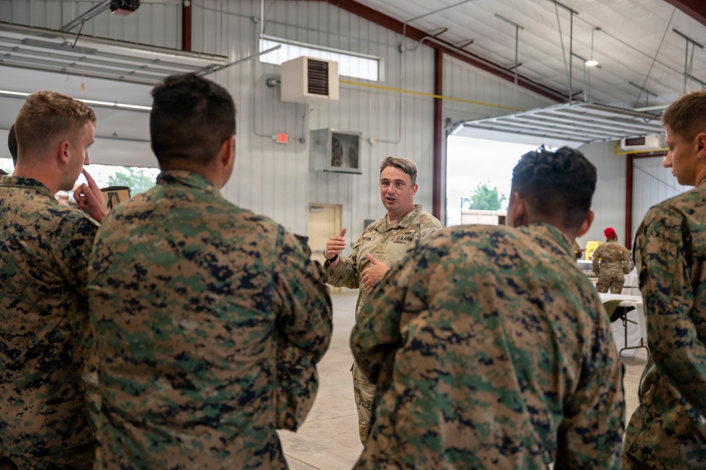 Joint service Northern Strike 26-2 participants train on expeditionary mortuary skillsets