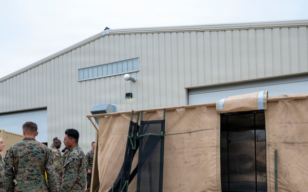 Joint service Northern Strike 26-2 participants train on expeditionary mortuary skillsets