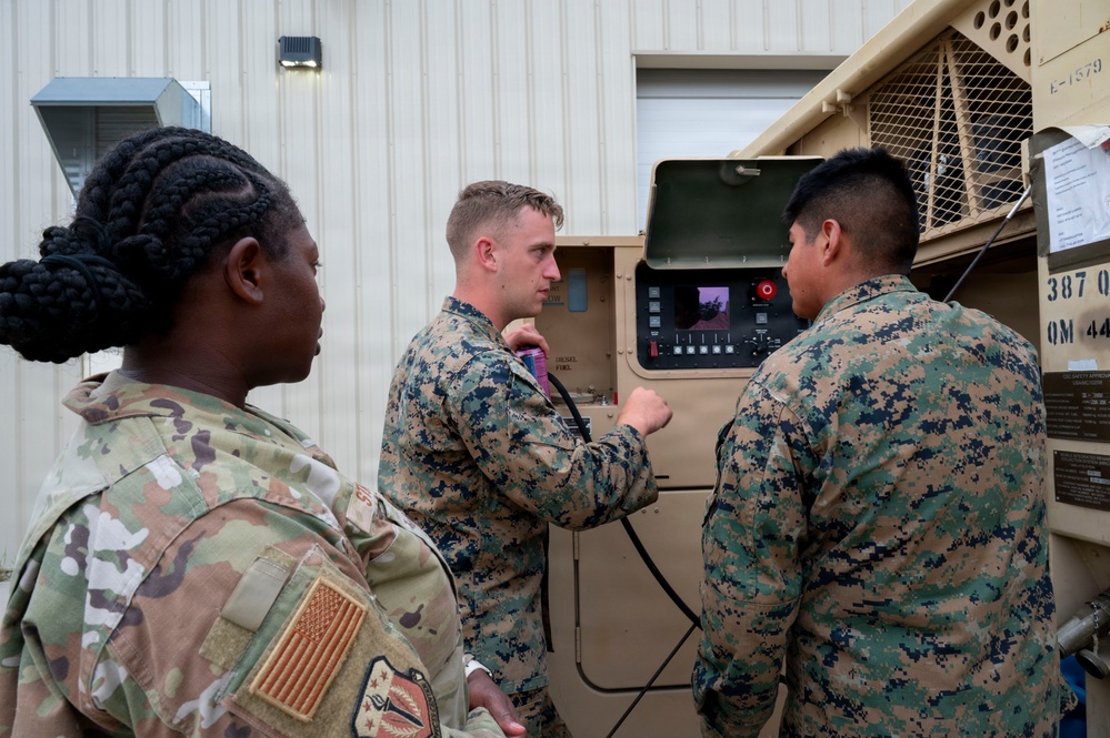 Joint service Northern Strike 26-2 participants train on expeditionary mortuary skillsets