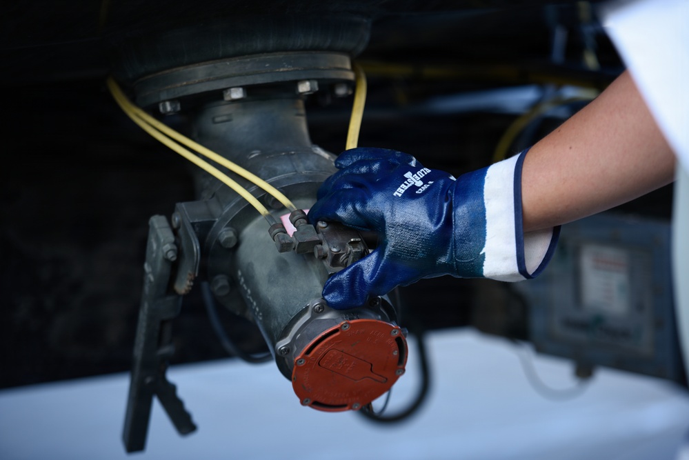 163d POL - Fuel Truck Inspections Support Refueling Operations