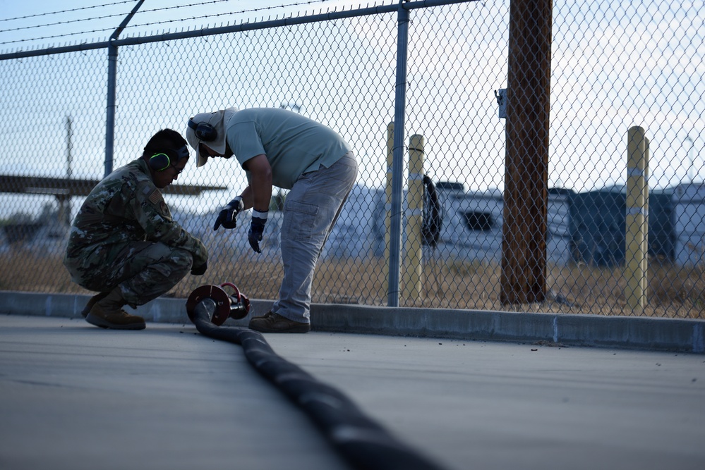 163d POL - Fuel Truck Inspections Support Refueling Operations