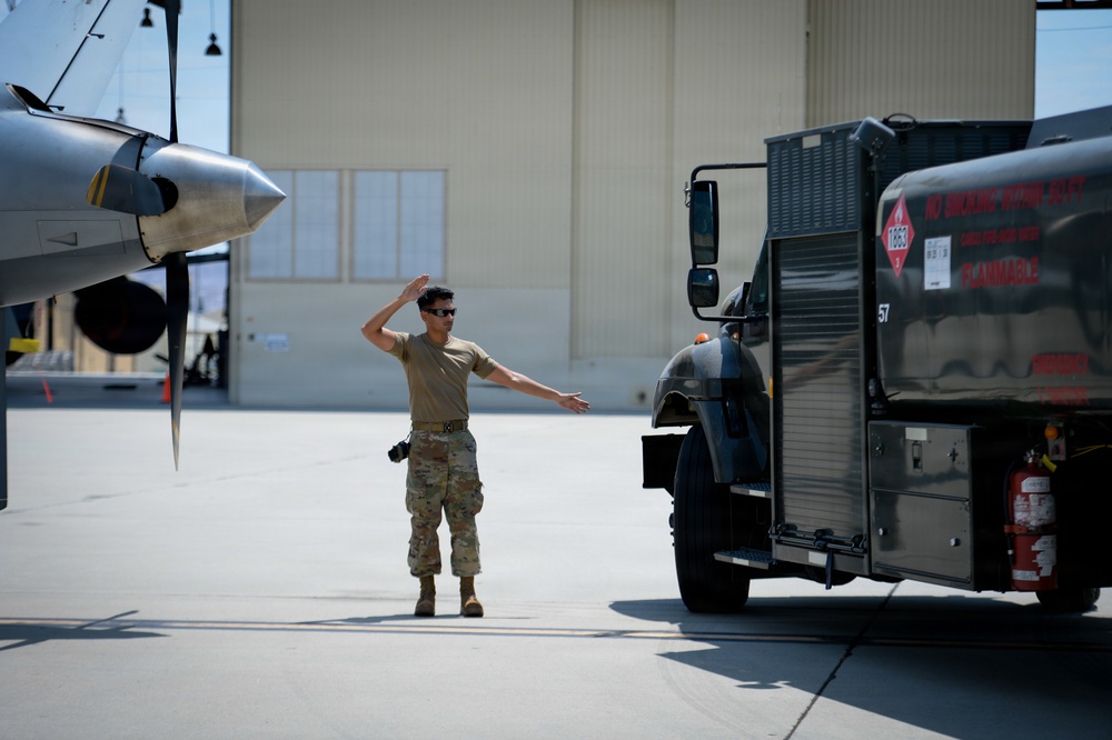 163d POL - Fuel Truck Inspections Support Refueling Operations