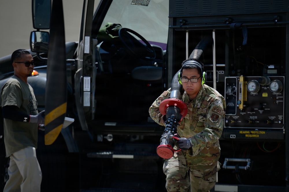 163d POL - Fuel Truck Inspections Support Refueling Operations