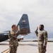 Tech. Sgt. Daveon Upchurch reenlists into the Missouri Air National Guard