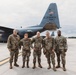 Tech. Sgt. Daveon Upchurch reenlists into the Missouri Air National Guard