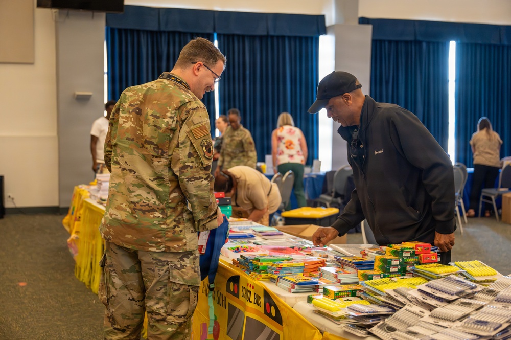 Beale Hosts 2026 Back to School Brigade