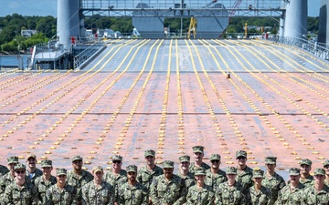 Military Sealift Command Reservists conduct shipboard familiarization and equipment training