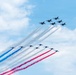 Thunderbirds and Patrouille de France celebrate 250 years of independence