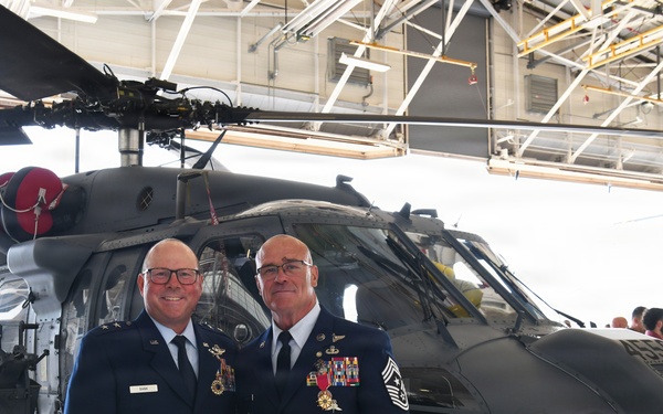 Legacy of the Guardian Angel: State Command Chief Master Sgt. Michael Hewson Retires After 40 Years of Service