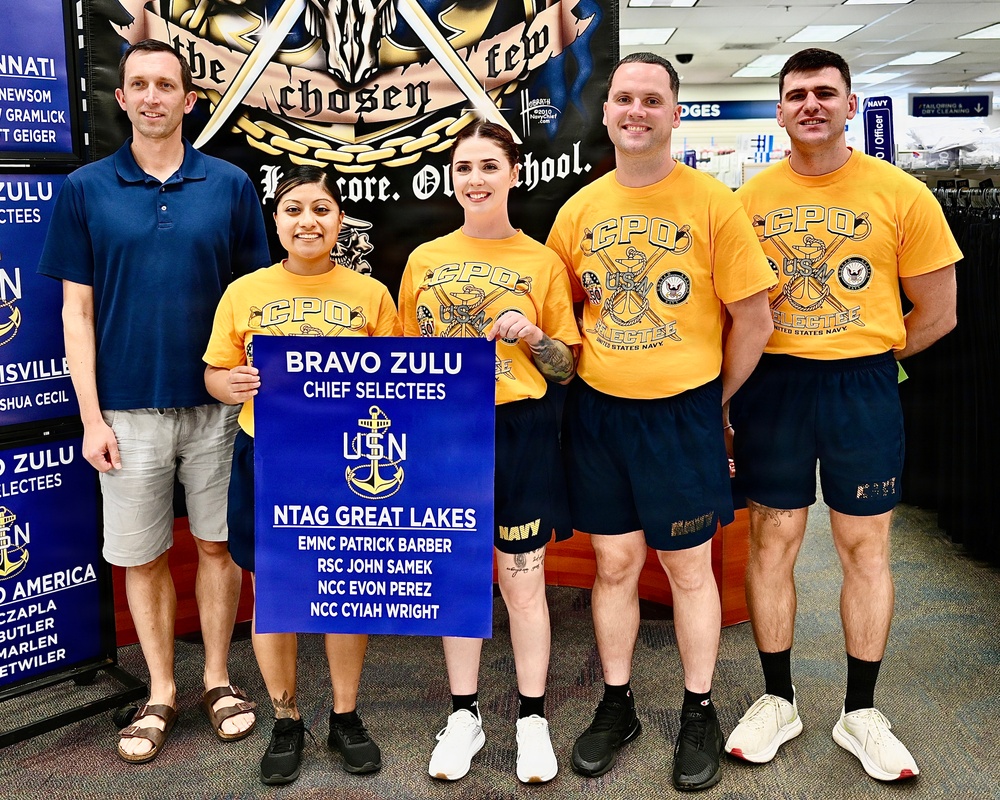 FY27 Chief Petty Officer Selectees Uniform Fitting
