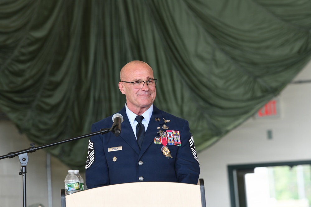 Legacy of the Guardian Angel: State Command Chief Master Sgt. Michael Hewson Retires After 40 Years of Service