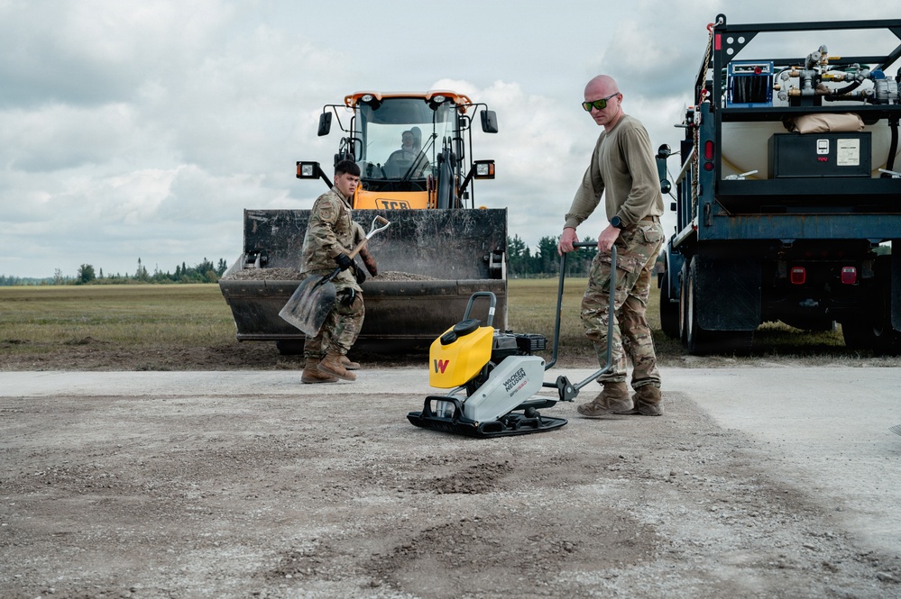 131st and 139th civil engineers rapidly repair runway during Northern Strike 26-2