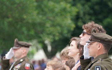 First Army Color Guard supports rededication ceremony of President Herbert Hoover Presidential Library and Museum