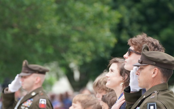 First Army Color Guard supports rededication ceremony of President Herbert Hoover Presidential Library and Museum