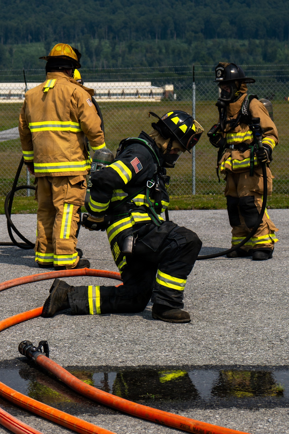 Fire and Emergency Services Annual Aircraft Live-Fire Training