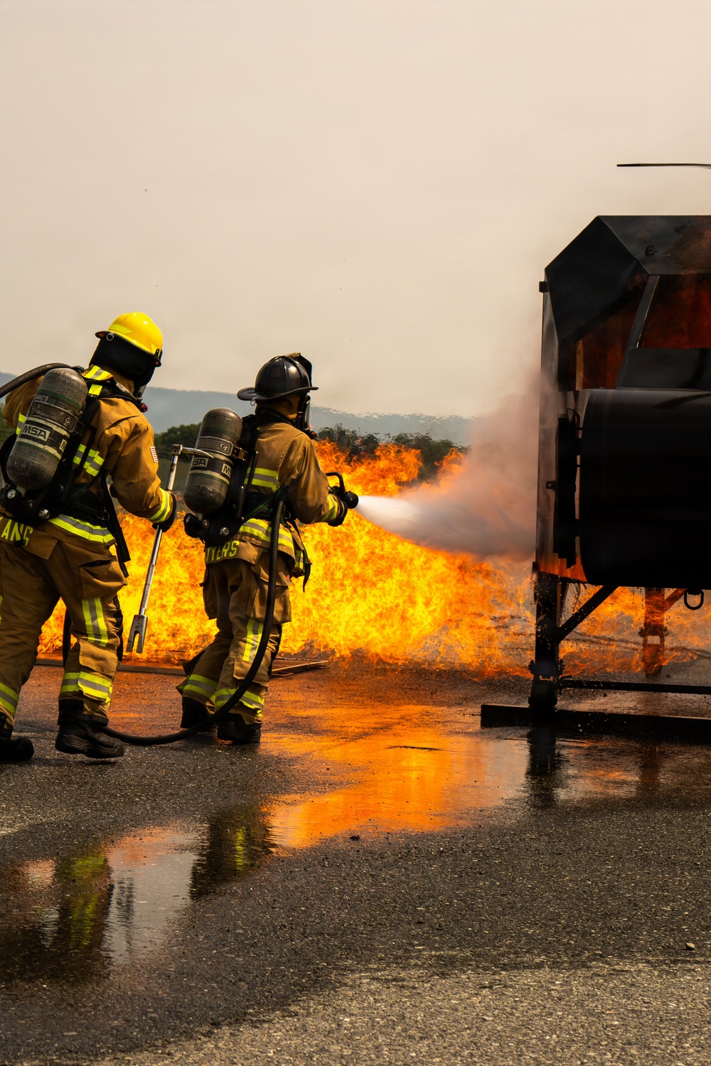 Fire and Emergency Services Annual Aircraft Live-Fire Training