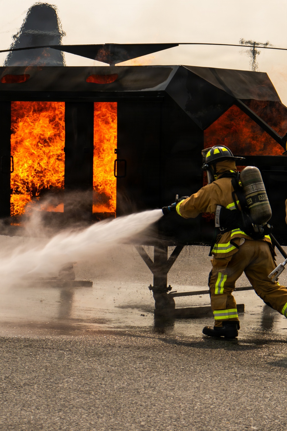 Fire and Emergency Services Annual Aircraft Live-Fire Training