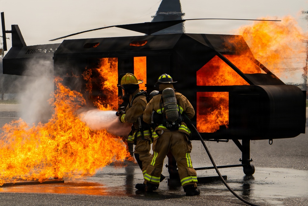 Fire and Emergency Services Annual Aircraft Live-Fire Training
