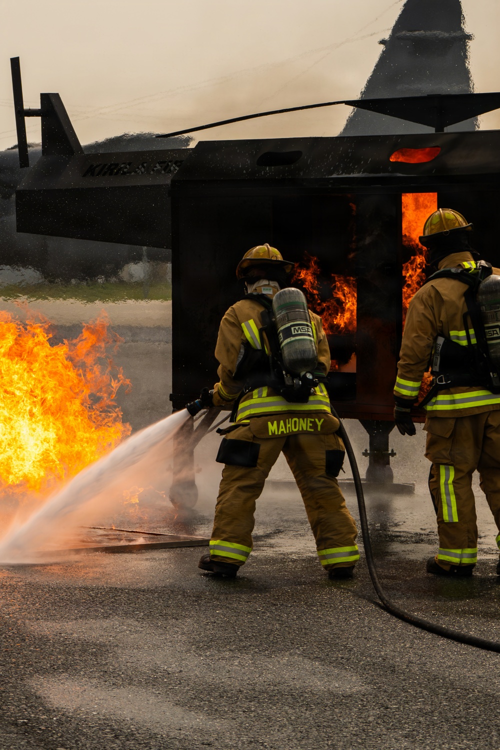 Fire and Emergency Services Annual Aircraft Live-Fire Training