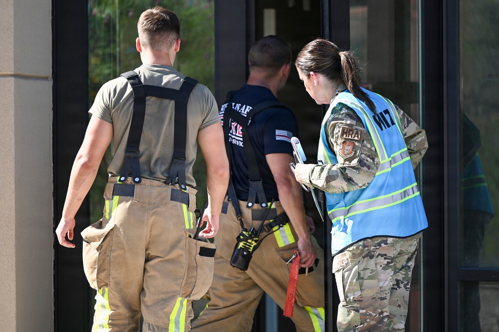 926th Wing Strengthens Installation Readiness with Bomb Threat Exercise