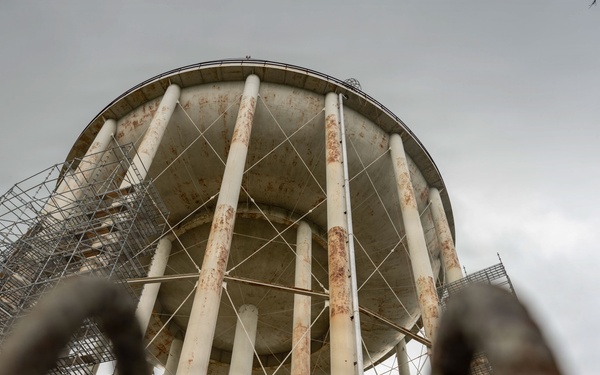 Washington Suburban Sanitary Commission works on JBA Water Tower