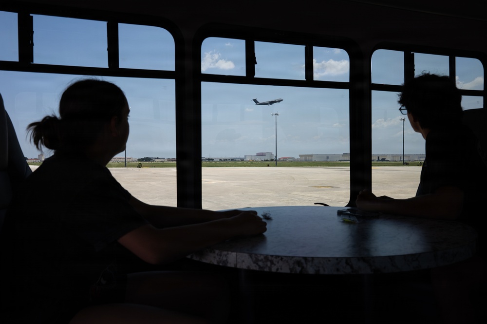 Col. Jeffrey Marks Final Flight as Alamo Wing Commander