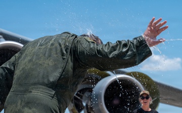 Col. Jeffrey Marks Final Flight as Alamo Wing Commander