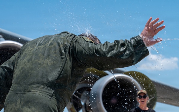 Col. Jeffrey Marks Final Flight as Alamo Wing Commander
