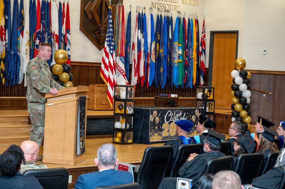 Fort Leonard Wood celebrates graduates with commencement ceremony