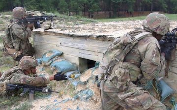 Charlie Company, 1st Battalion, 111th Infantry Regiment Grenade Deployment Training at JB MDL