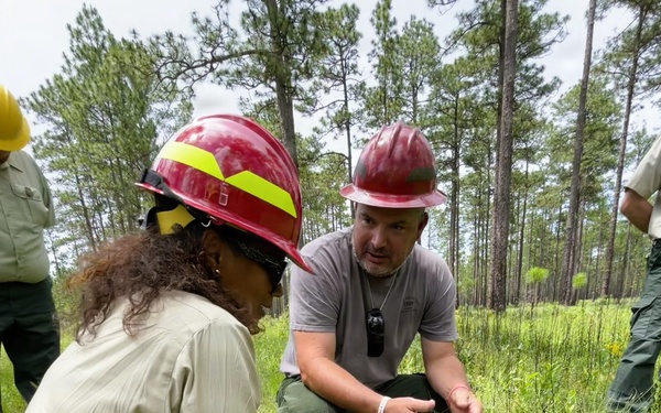 Associate Deputy Chief Michelle Samuel Foo Visits the Conecuh National Forest