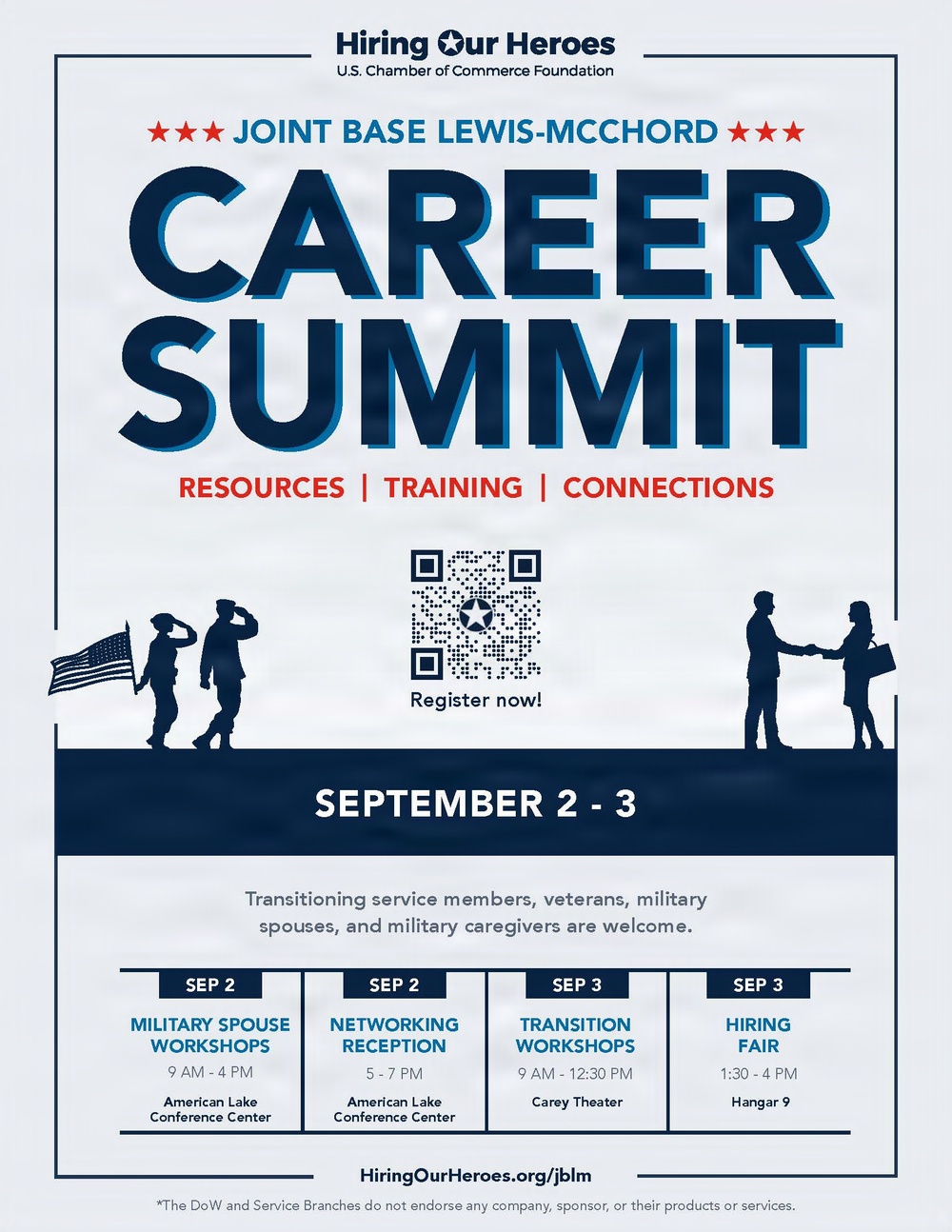JBLM to host 2026 Hiring Our Heroes Career Summit