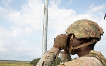 How a Fire Support Team assists artillery training