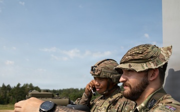 How a Fire Support Team assists artillery training